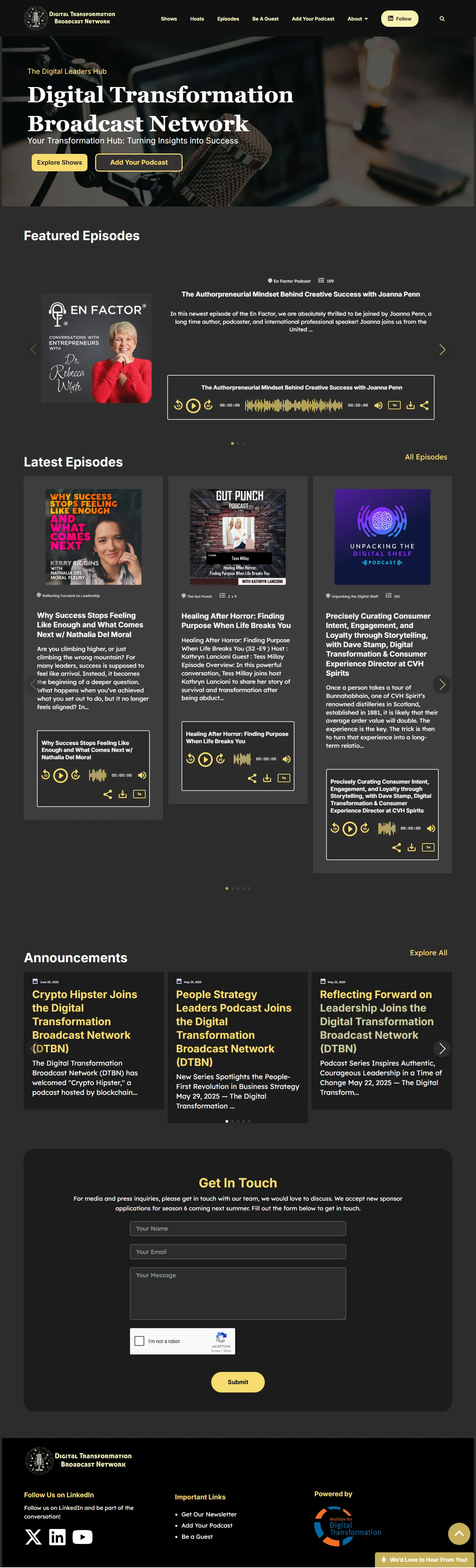 Digital Transform TV Media Platform screenshot 3